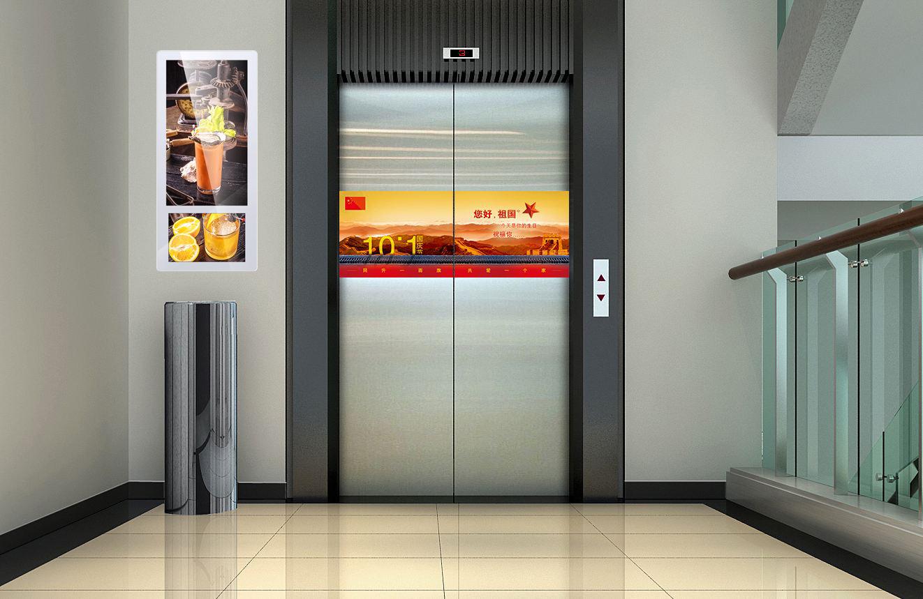 电梯广告机安装在什么位置最合理有什么优势